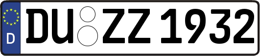DU-ZZ1932