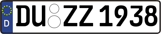 DU-ZZ1938