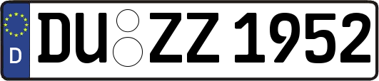 DU-ZZ1952