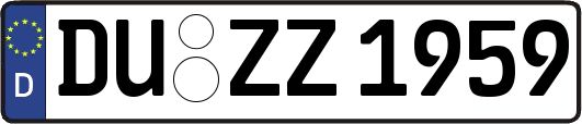 DU-ZZ1959
