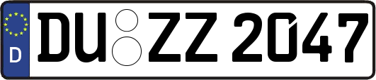 DU-ZZ2047
