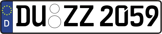 DU-ZZ2059