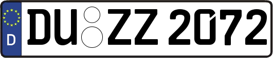 DU-ZZ2072