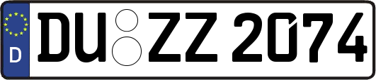 DU-ZZ2074