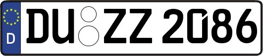 DU-ZZ2086