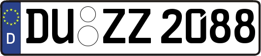 DU-ZZ2088