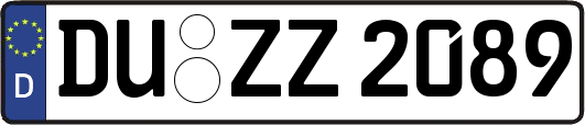 DU-ZZ2089