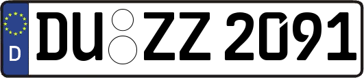 DU-ZZ2091