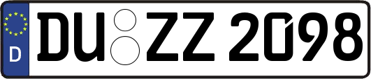 DU-ZZ2098