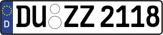DU-ZZ2118