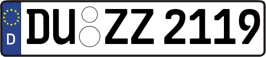 DU-ZZ2119