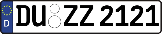 DU-ZZ2121