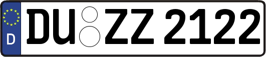 DU-ZZ2122