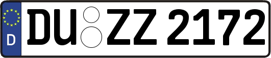 DU-ZZ2172