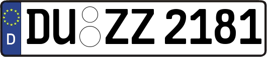 DU-ZZ2181