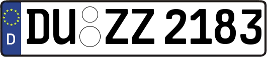 DU-ZZ2183