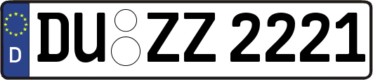 DU-ZZ2221