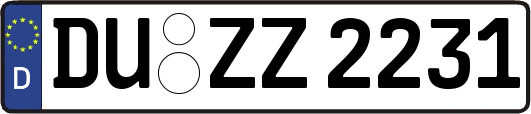 DU-ZZ2231