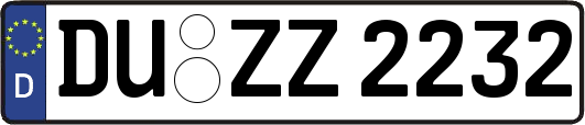DU-ZZ2232