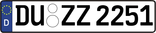 DU-ZZ2251