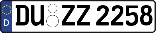DU-ZZ2258