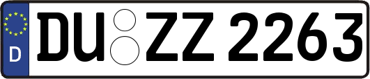 DU-ZZ2263