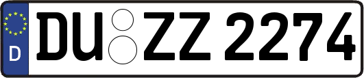 DU-ZZ2274