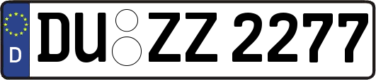 DU-ZZ2277