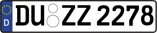 DU-ZZ2278
