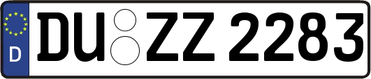 DU-ZZ2283