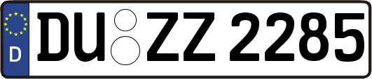 DU-ZZ2285