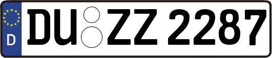 DU-ZZ2287