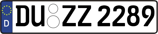 DU-ZZ2289