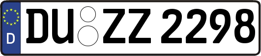 DU-ZZ2298