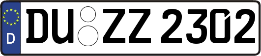DU-ZZ2302