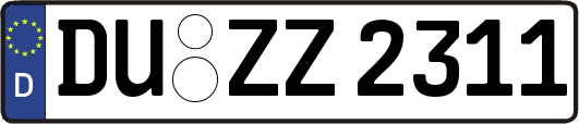 DU-ZZ2311