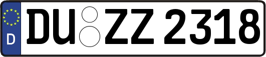 DU-ZZ2318