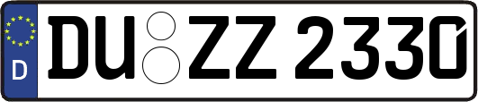 DU-ZZ2330