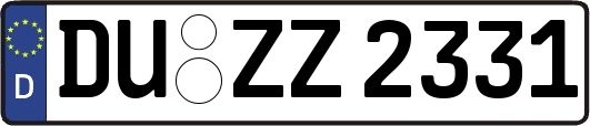 DU-ZZ2331