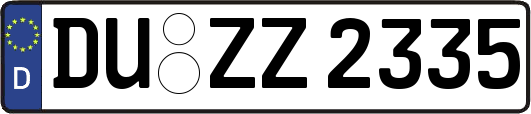 DU-ZZ2335