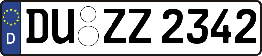 DU-ZZ2342