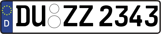 DU-ZZ2343