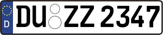 DU-ZZ2347