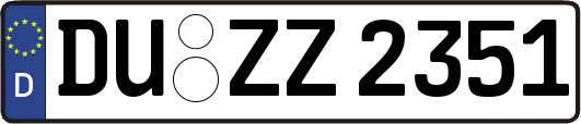 DU-ZZ2351