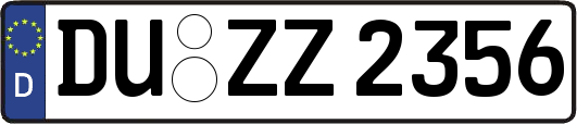 DU-ZZ2356