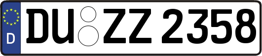 DU-ZZ2358