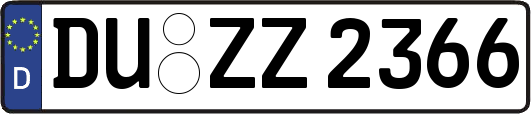 DU-ZZ2366