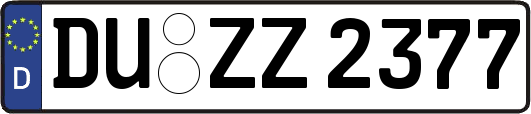 DU-ZZ2377