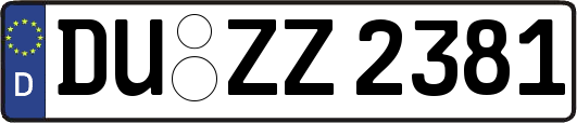 DU-ZZ2381