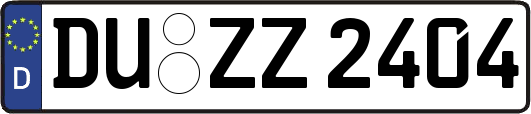 DU-ZZ2404